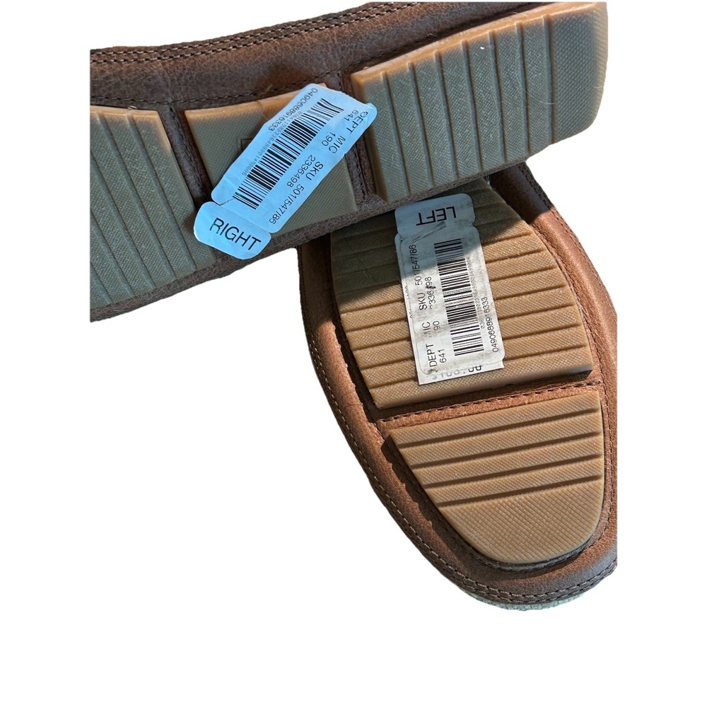 Flag LTD Women's Morgan Leather Penny Driving Loafers Rattan Rafia 9M New $110 - Picture 11 of 12